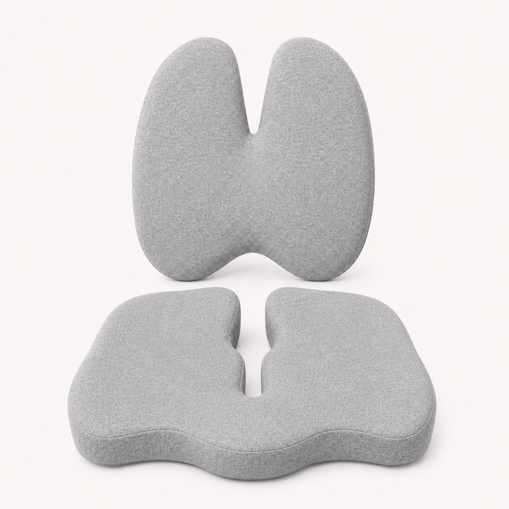 Aligneer Axiom Set | Memory Foam Lumbar Support for Everyday Chairs