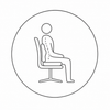 Supports your back and pelvis together, making upright sitting feel more natural.