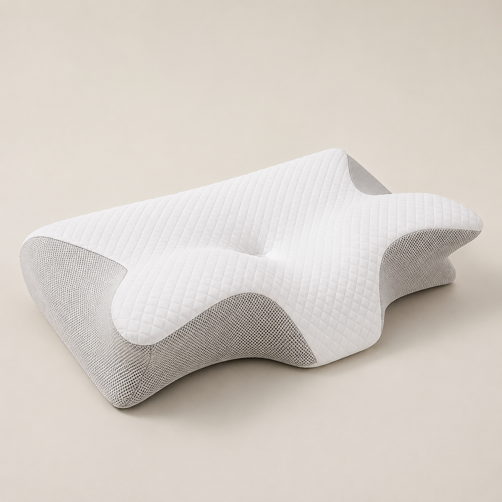 Aligneer Atlas | Contoured Memory Foam Pillow for Neck Support
