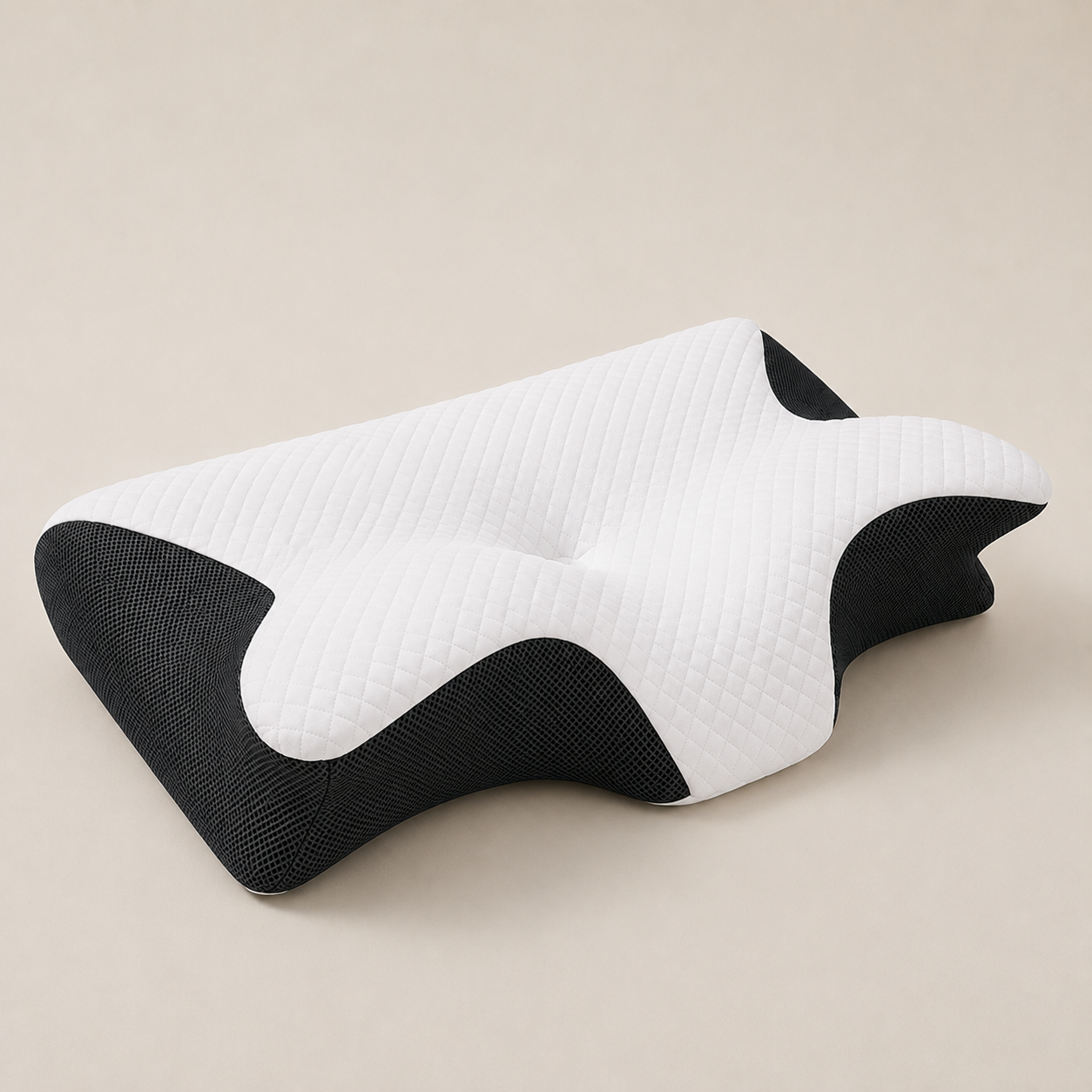 Aligneer Atlas | Contoured Memory Foam Pillow for Neck Support