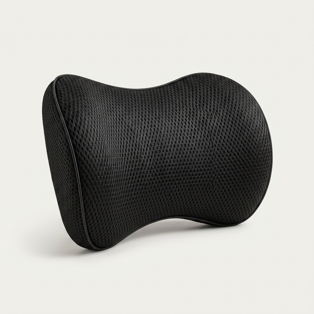 Memory Foam Lumbar Support Pillow – Ergonomic Back Cushion | Aligneer